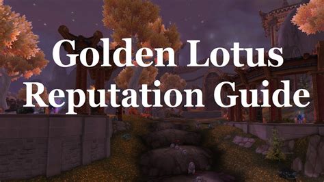 golden lotus reputation.